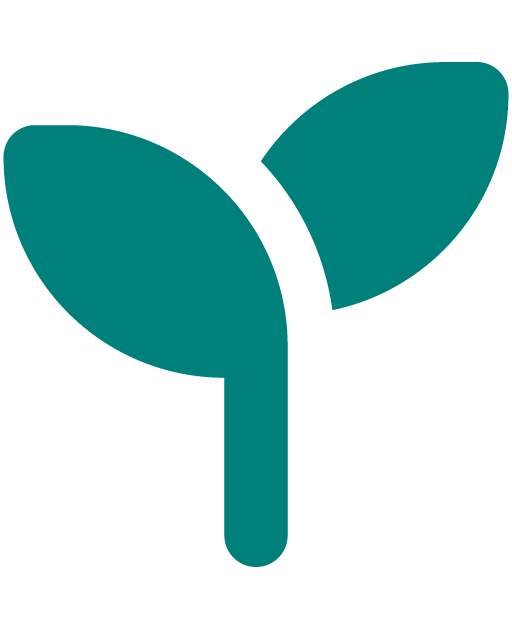 Icon of a seedling